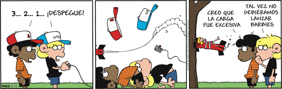 FoxTrot en Español by Bill Amend on Mon, 16 Jun 2025