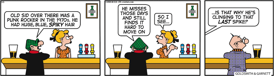 Andy Capp by Reg Smythe on Fri, 09 May 2025