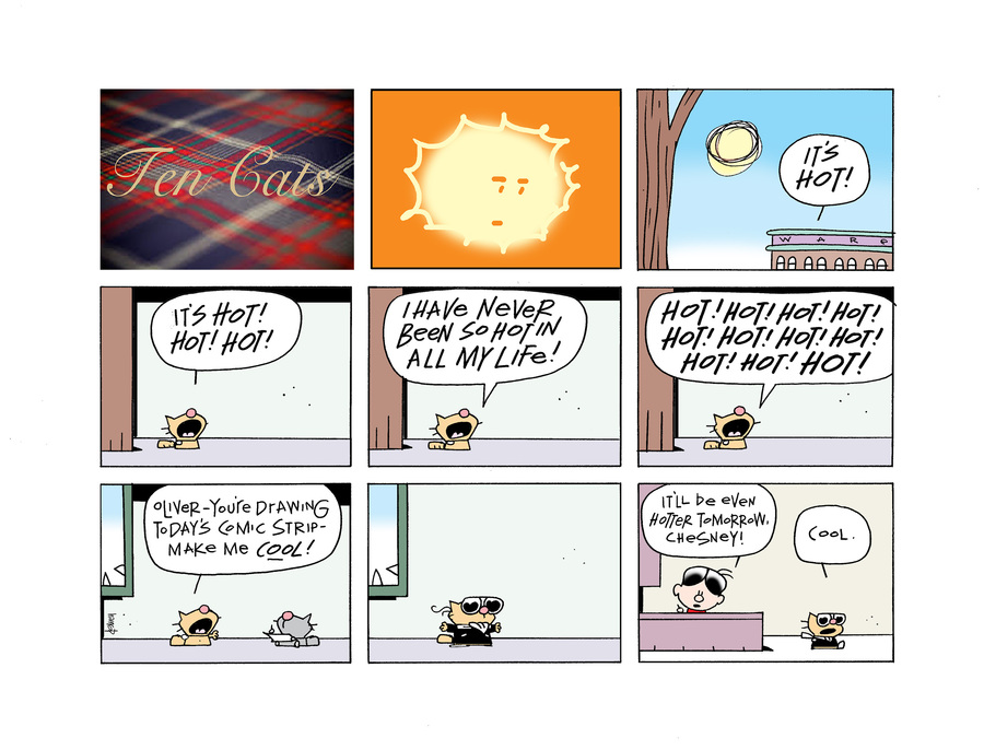 Ten Cats by Graham Harrop on Sun, 01 Jun 2025