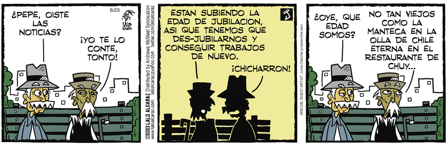 La Cucaracha en Español by Lalo Alcaraz on Mon, 23 Jun 2025