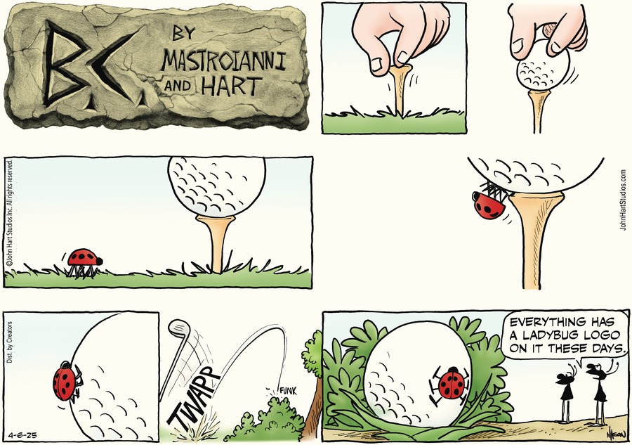 B.C. by Johnny Hart on Sun, 06 Apr 2025