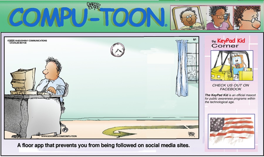 Compu-toon by Charles Boyce on Sun, 01 Jun 2025