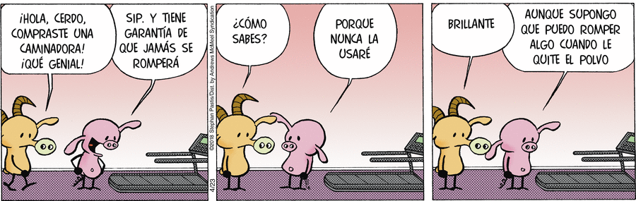 Perlas Para Los Cerdos by Stephan Pastis on Mon, 28 Apr 2025