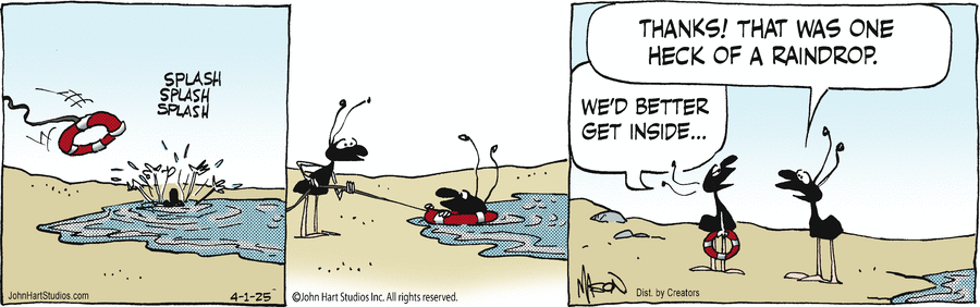 B.C. by Johnny Hart on Tue, 01 Apr 2025