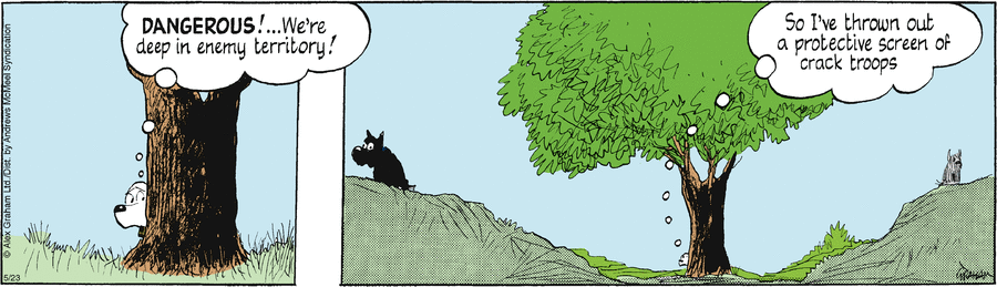 Fred Basset by Alex Graham on Fri, 23 May 2025