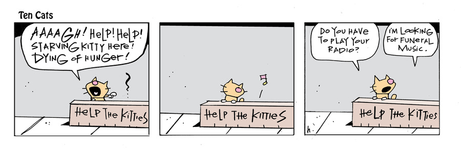 Ten Cats by Graham Harrop on Tue, 03 Jun 2025