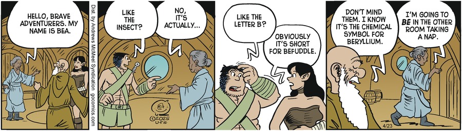 Alley Oop by Jonathan Lemon and Joey Alison Sayers on Wed, 23 Apr 2025