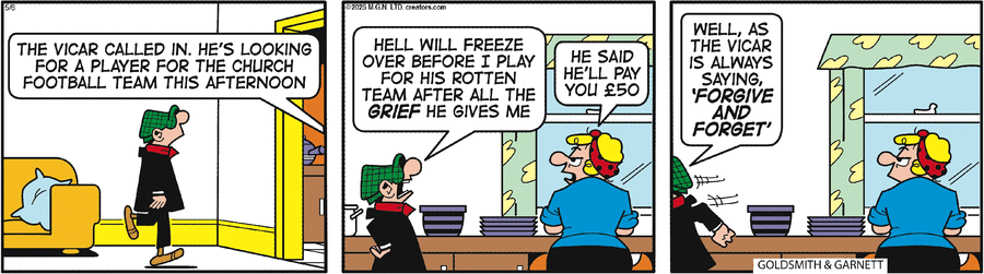 Andy Capp by Reg Smythe on Tue, 06 May 2025
