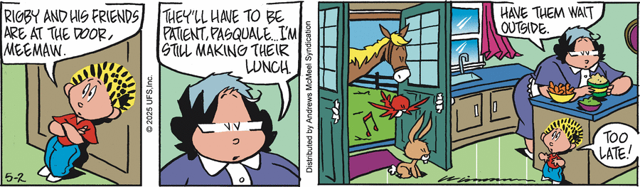 Rose Is Rose by Don Wimmer and Pat Brady on Fri, 02 May 2025
