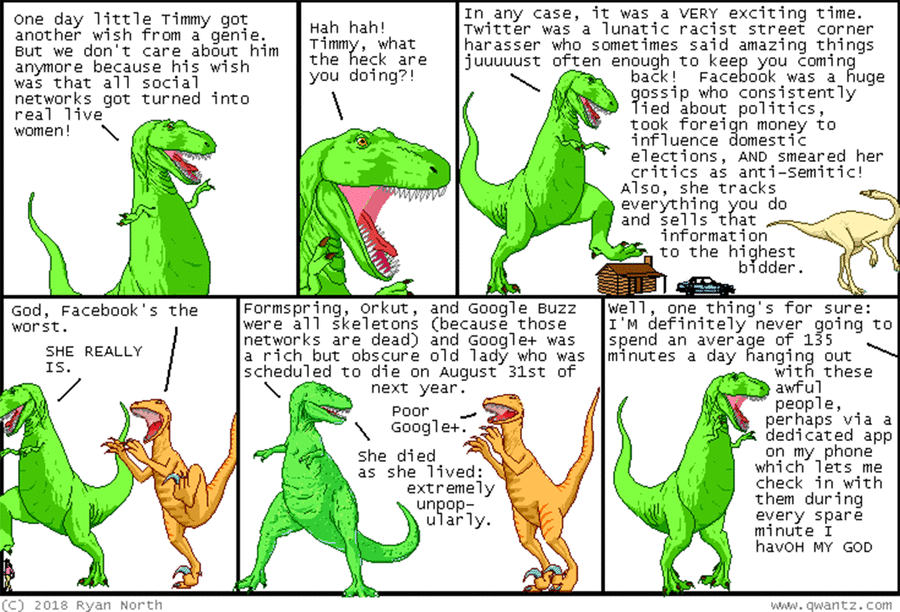 Dinosaur Comics by Ryan North
