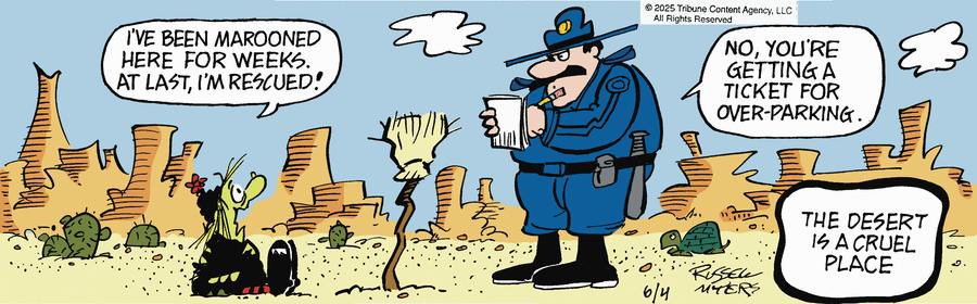 Broom Hilda by Russell Myers on Wed, 04 Jun 2025