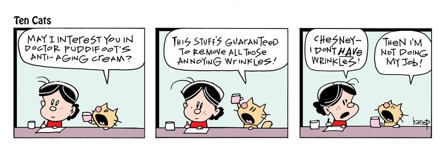 Ten Cats by Graham Harrop on Thu, 01 May 2025