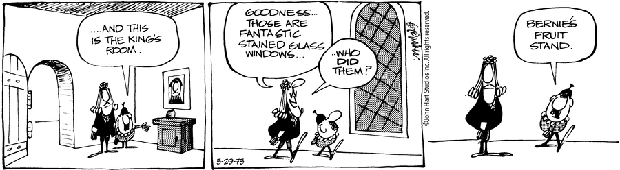 Wizard of Id Classics by Parker and Hart on Mon, 26 May 2025