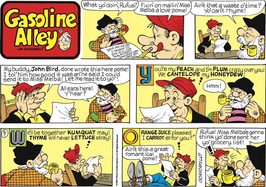 Gasoline Alley by Jim Scancarelli on Sun, 01 Jun 2025