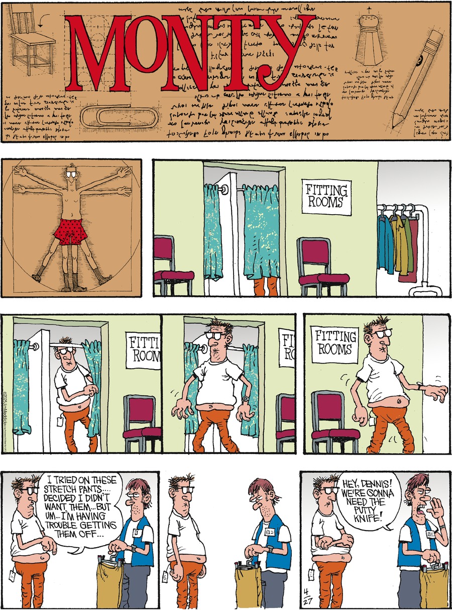 Monty by Jim Meddick  on Sun, 27 Apr 2025