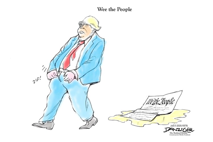 Jeff Danziger by Jeff Danziger on Thu, 05 Jun 2025