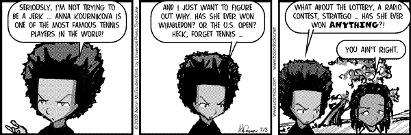 The Boondocks by Aaron McGruder on Wed, 16 Apr 2025