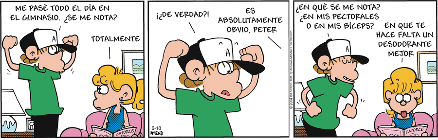 FoxTrot en Español by Bill Amend on Wed, 18 Jun 2025