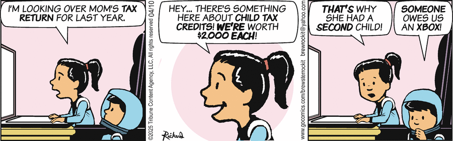 Brewster Rockit by Tim Rickard on Thu, 10 Apr 2025