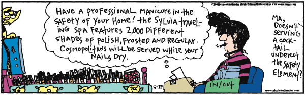 Sylvia by Nicole Hollander on Sat, 14 Jun 2025
