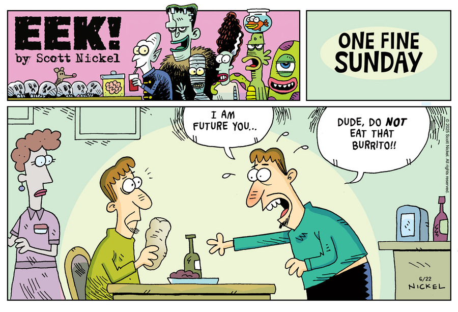 Eek! by Scott Nickel on Sun, 22 Jun 2025