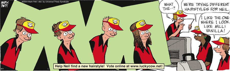 Lucky Cow by Mark Pett on Thu, 03 Apr 2025