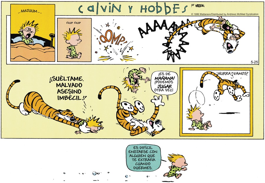 Calvin and Hobbes en Español by Bill Watterson on Sun, 25 May 2025