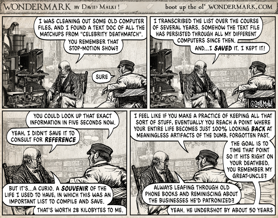 Wondermark by David Malki on Wed, 16 Apr 2025