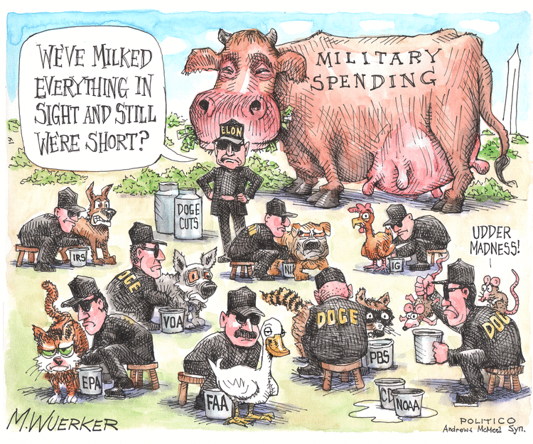 Matt Wuerker by Matt Wuerker on Tue, 06 May 2025