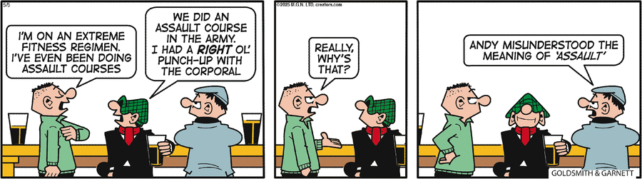 Andy Capp by Reg Smythe on Mon, 05 May 2025