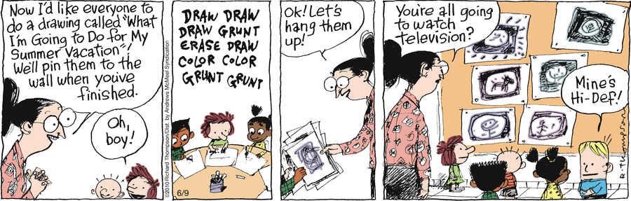 Cul de Sac by Richard Thompson on Mon, 09 Jun 2025