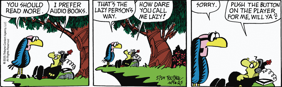 Broom Hilda by Russell Myers on Sat, 24 May 2025