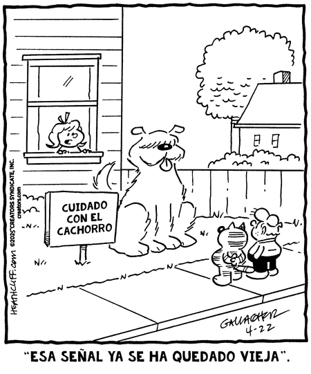 Heathcliff en Español by Peter Gallagher and George Gately on Tue, 22 Apr 2025