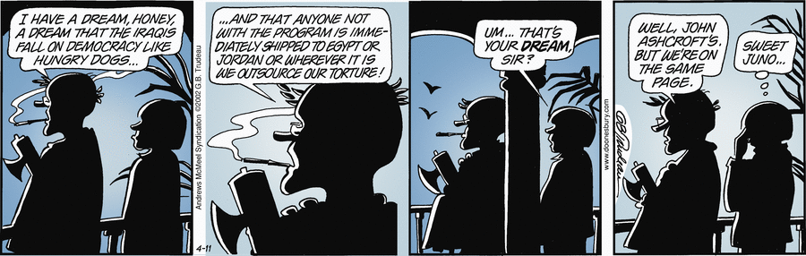 Doonesbury by Garry Trudeau on Fri, 11 Apr 2025