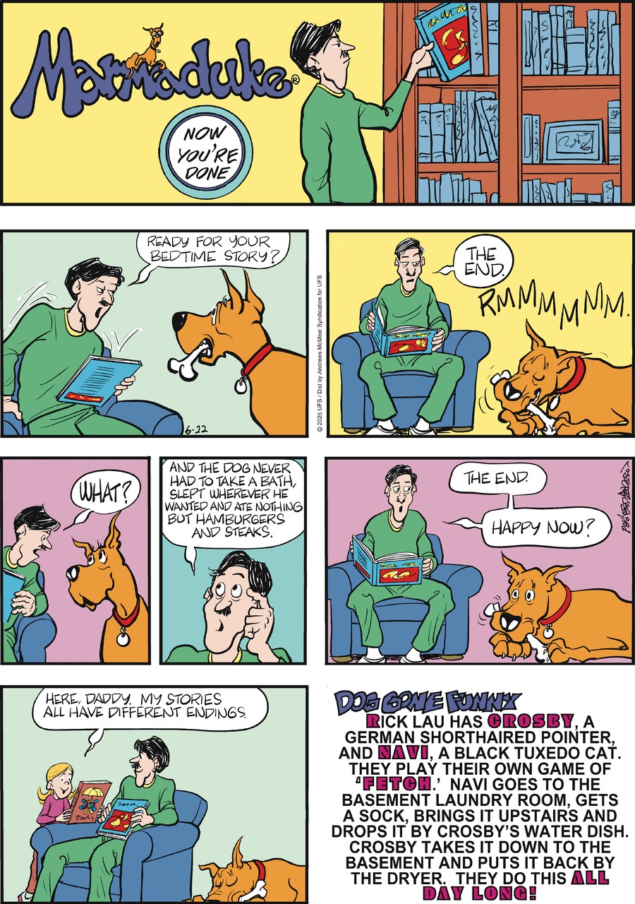 Marmaduke by Brad Anderson on Sun, 22 Jun 2025