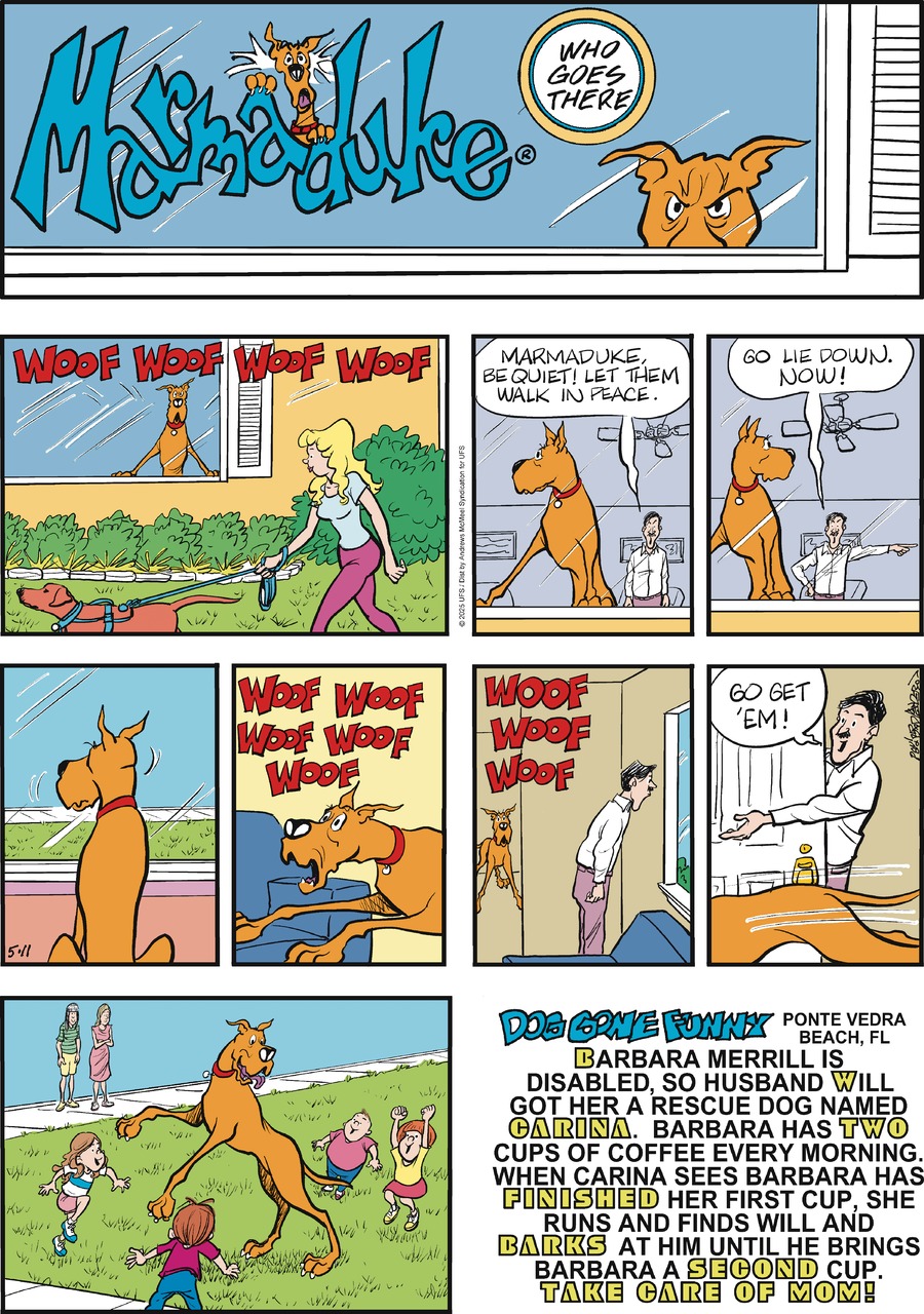 Marmaduke by Brad Anderson on Sun, 11 May 2025