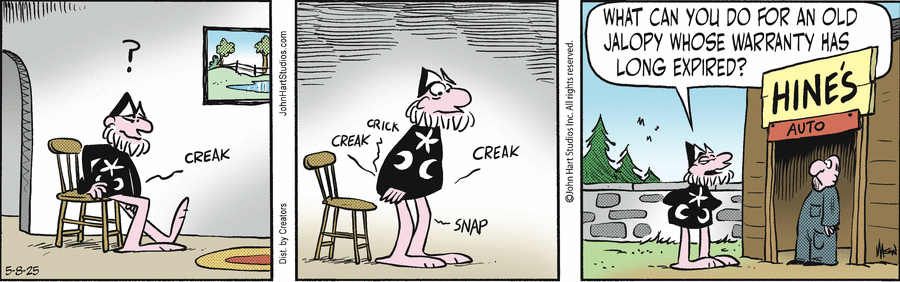 Wizard of Id by Parker and Hart