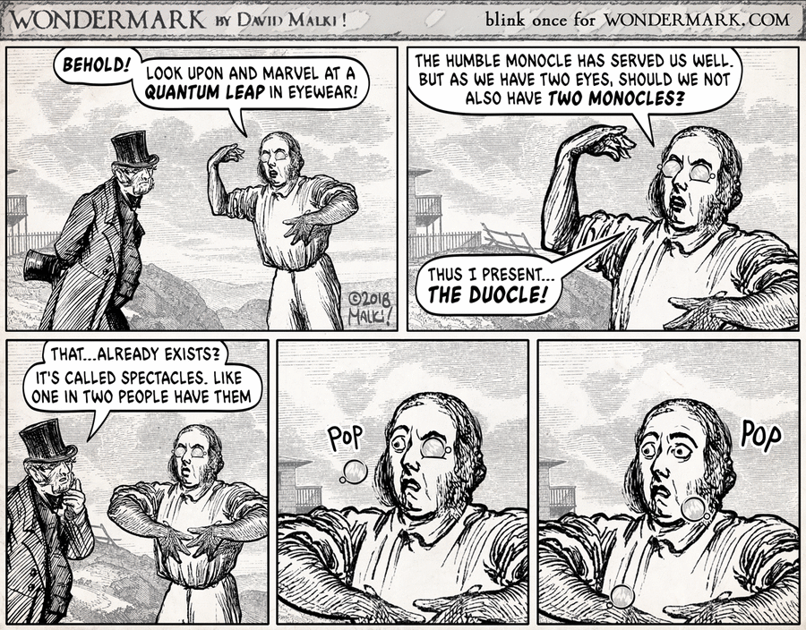 Wondermark by David Malki on Wed, 23 Apr 2025