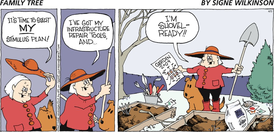 Family Tree by Signe Wilkinson on Sun, 06 Apr 2025