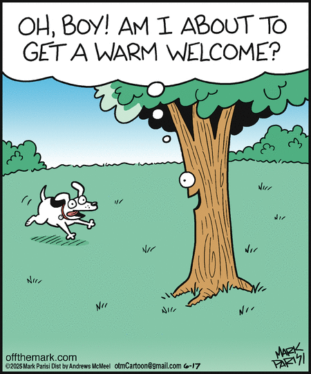 Off the Mark by Mark Parisi on Tue, 17 Jun 2025