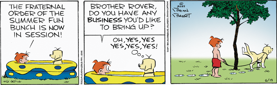 Red and Rover by Brian Basset