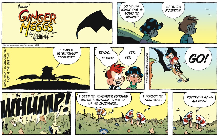 Ginger Meggs by Jason Chatfield on Sun, 08 Jun 2025