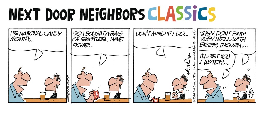 Next Door Neighbors by Pat Sandy on Sun, 08 Jun 2025