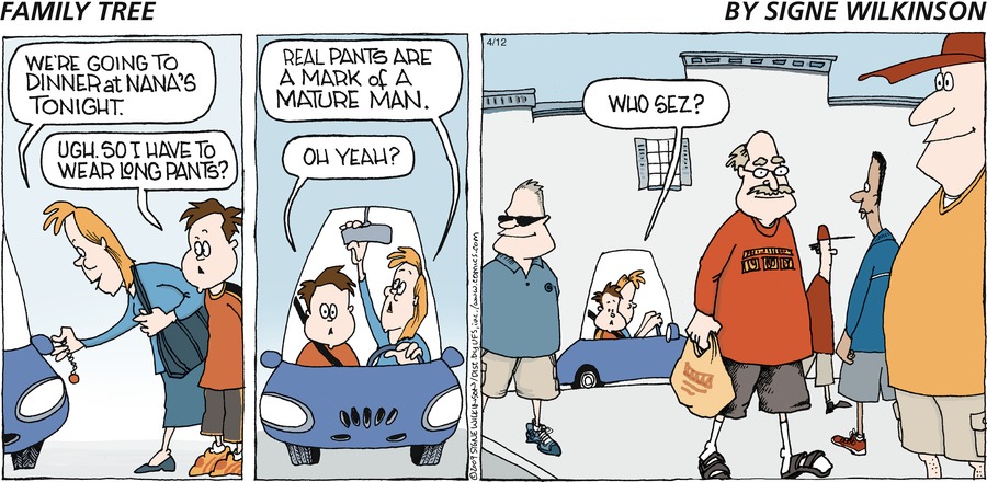 Family Tree by Signe Wilkinson on Sun, 13 Apr 2025