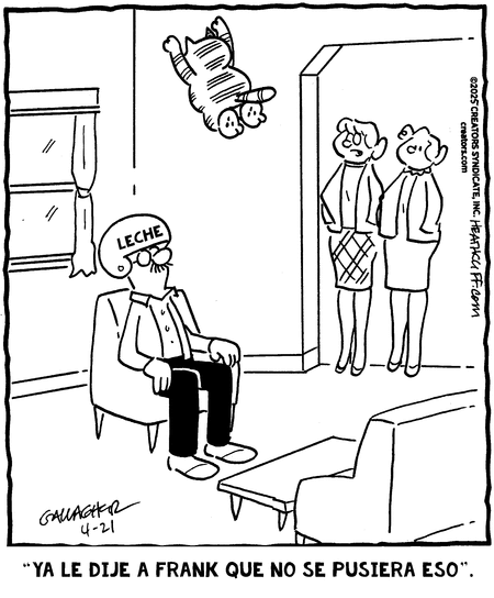 Heathcliff en Español by Peter Gallagher and George Gately on Mon, 21 Apr 2025