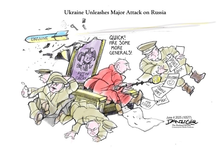 Jeff Danziger by Jeff Danziger on Wed, 04 Jun 2025