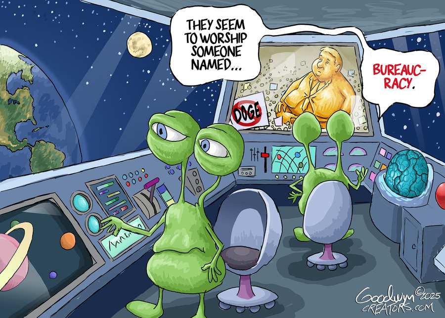Al Goodwyn Editorial Cartoons by Al Goodwyn for Wed, 16 Apr 2025