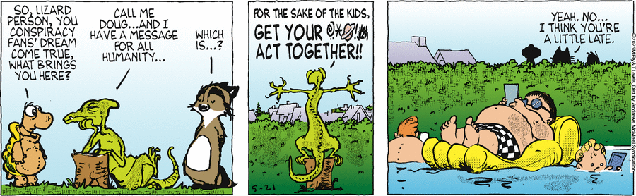 Over the Hedge by Michael Fry and T Lewis on Wed, 21 May 2025