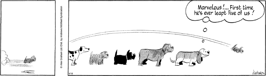 Fred Basset by Alex Graham on Fri, 18 Apr 2025