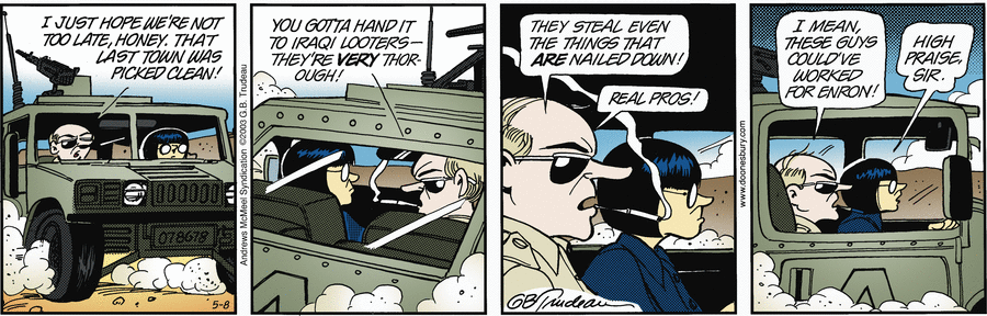 Doonesbury by Garry Trudeau